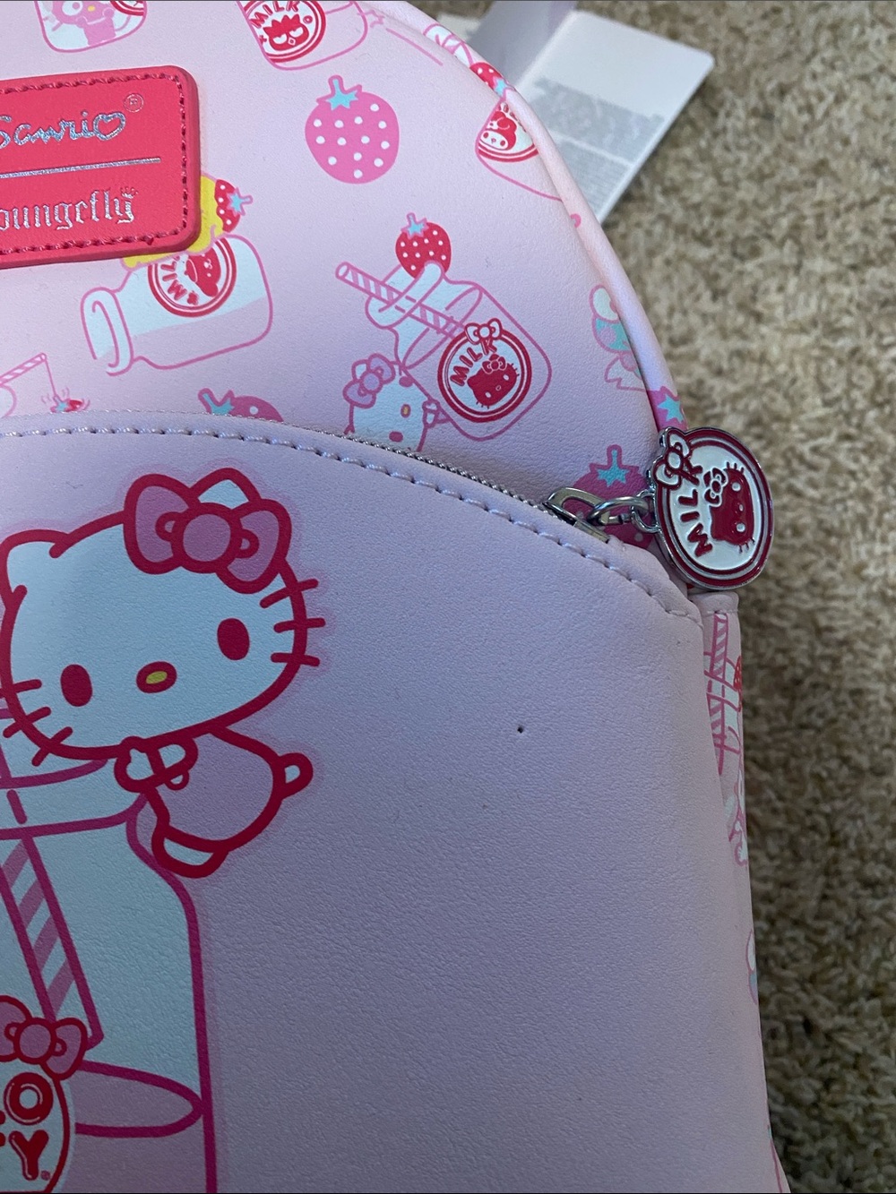 Hello Kitty Pink Mini Backpack - Picture 2 of 7